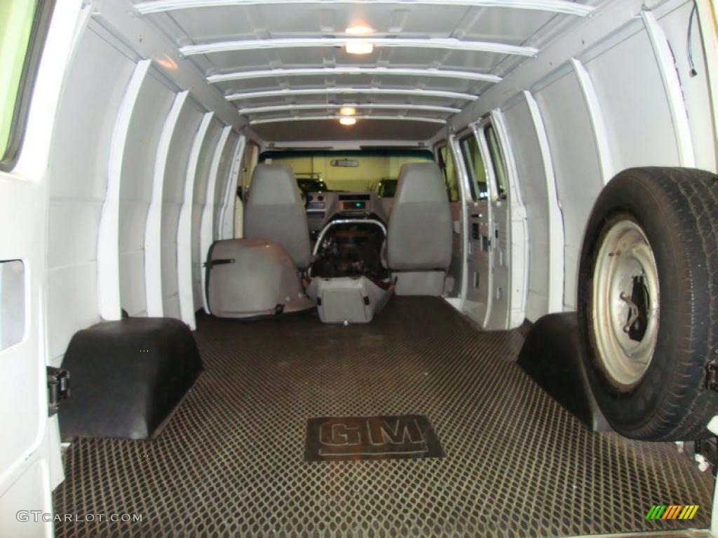 1995 Chevy Van G30 Cargo - White / Gray photo #34