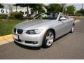 2007 Titanium Silver Metallic BMW 3 Series 328i Convertible  photo #2