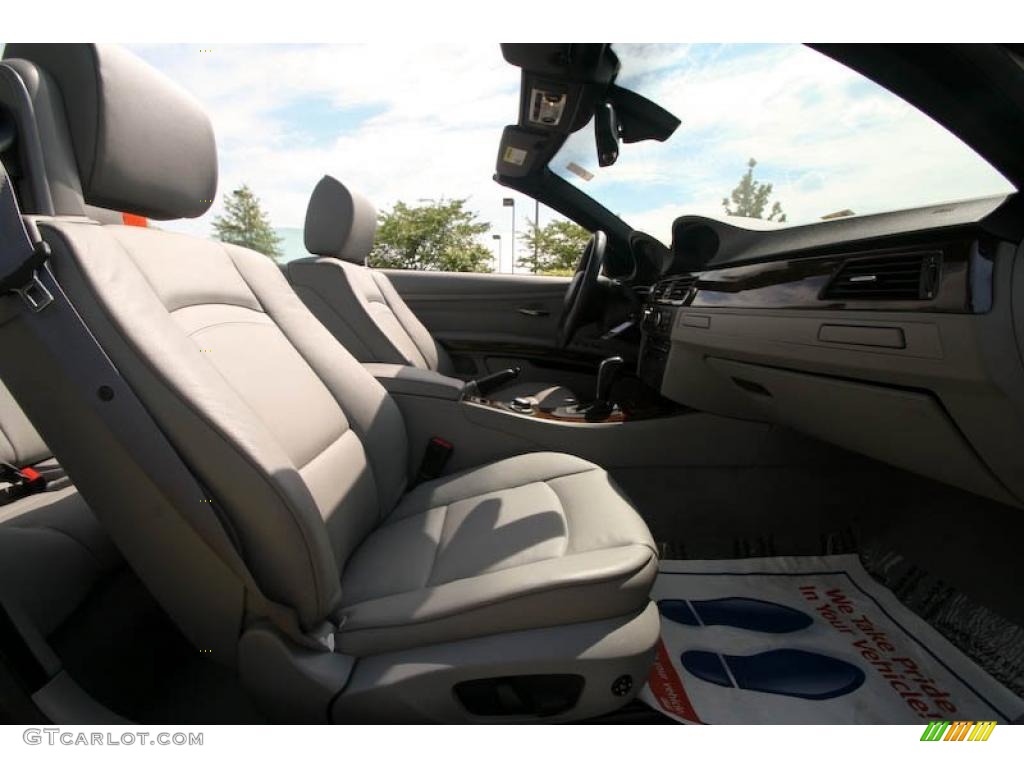 2007 3 Series 328i Convertible - Titanium Silver Metallic / Grey photo #9