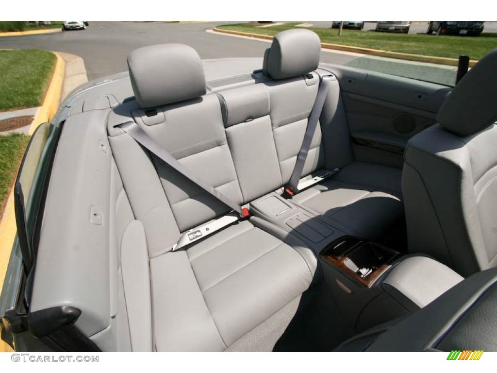 2007 3 Series 328i Convertible - Titanium Silver Metallic / Grey photo #10