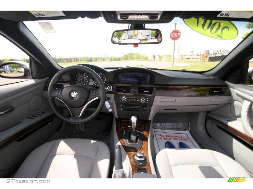 2007 3 Series 328i Convertible - Titanium Silver Metallic / Grey photo #11