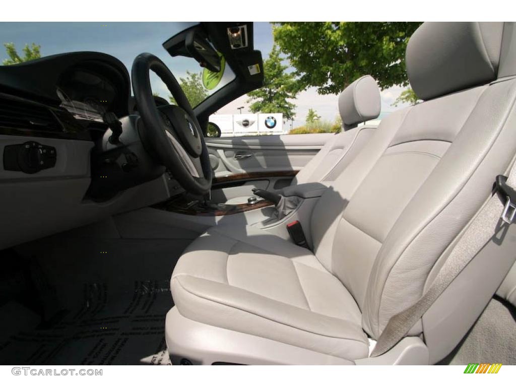 2007 3 Series 328i Convertible - Titanium Silver Metallic / Grey photo #13