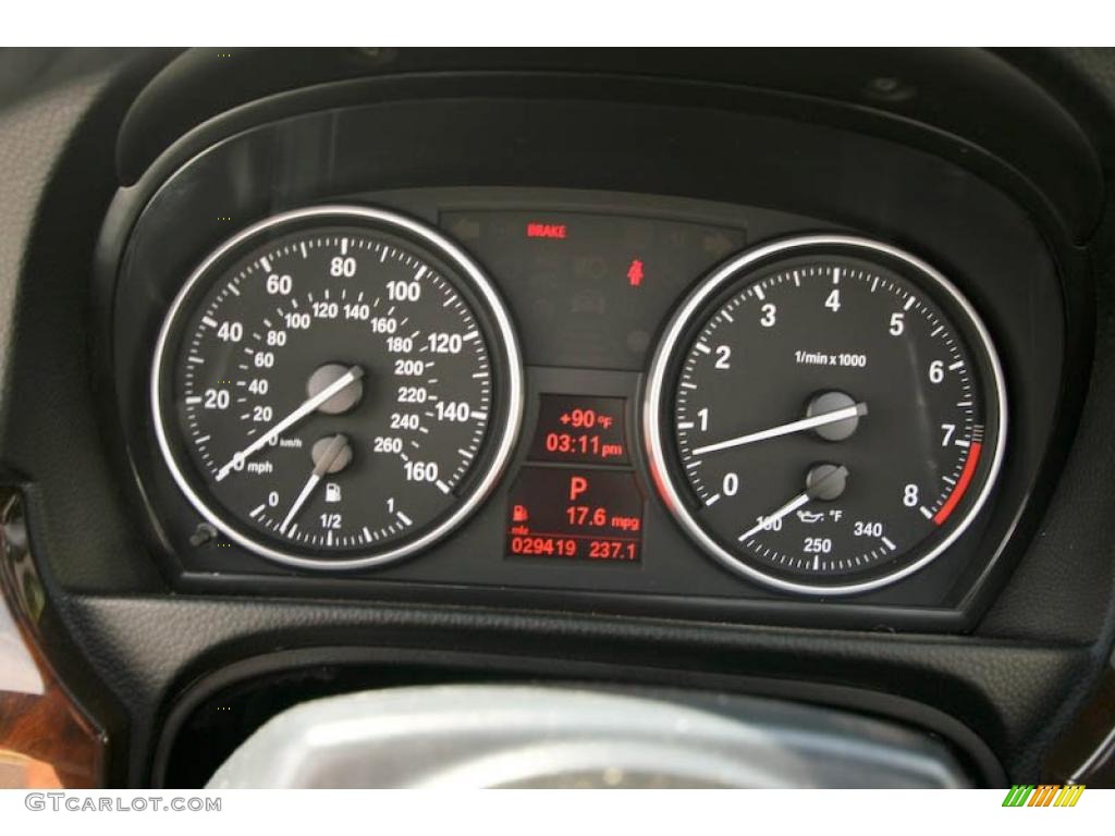 2007 3 Series 328i Convertible - Titanium Silver Metallic / Grey photo #14