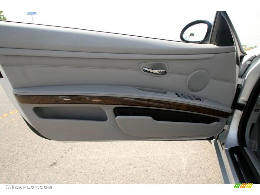 2007 3 Series 328i Convertible - Titanium Silver Metallic / Grey photo #26