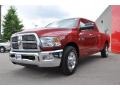 2010 Inferno Red Crystal Pearl Dodge Ram 2500 Big Horn Edition Crew Cab  photo #1