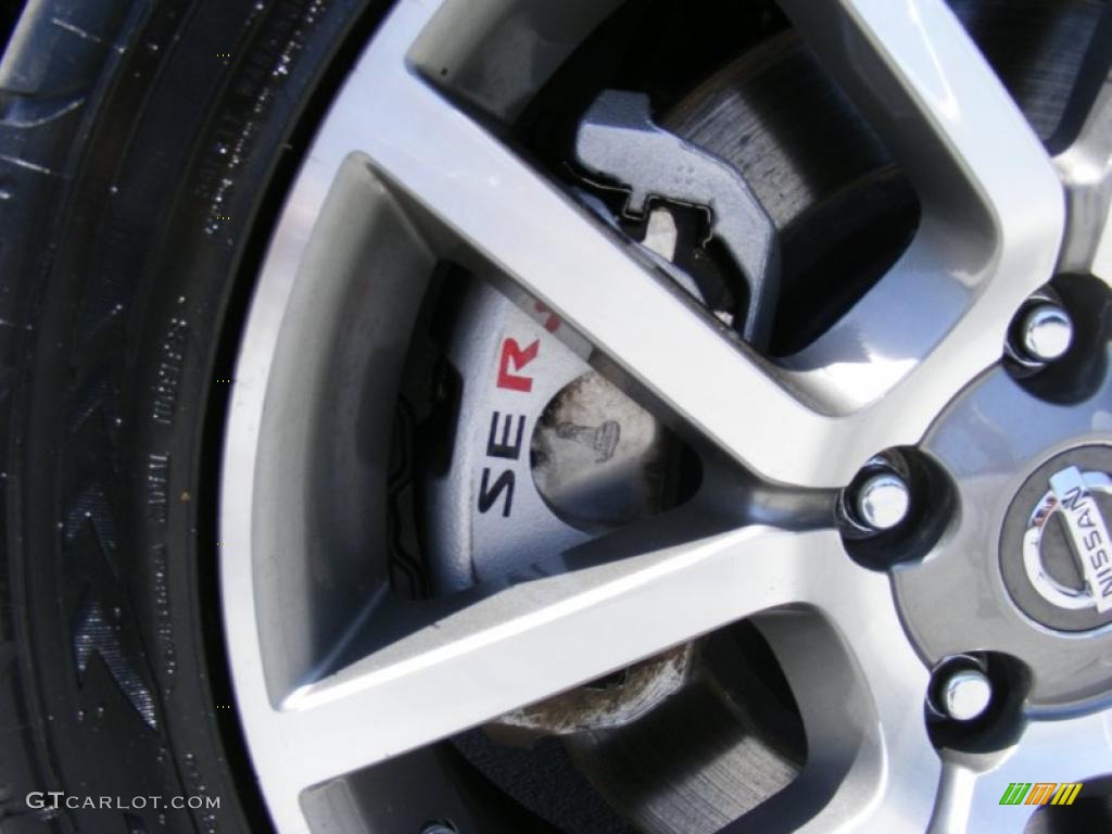 2007 Sentra SE-R Spec V - Fresh Powder White / SE-R Charcoal photo #32