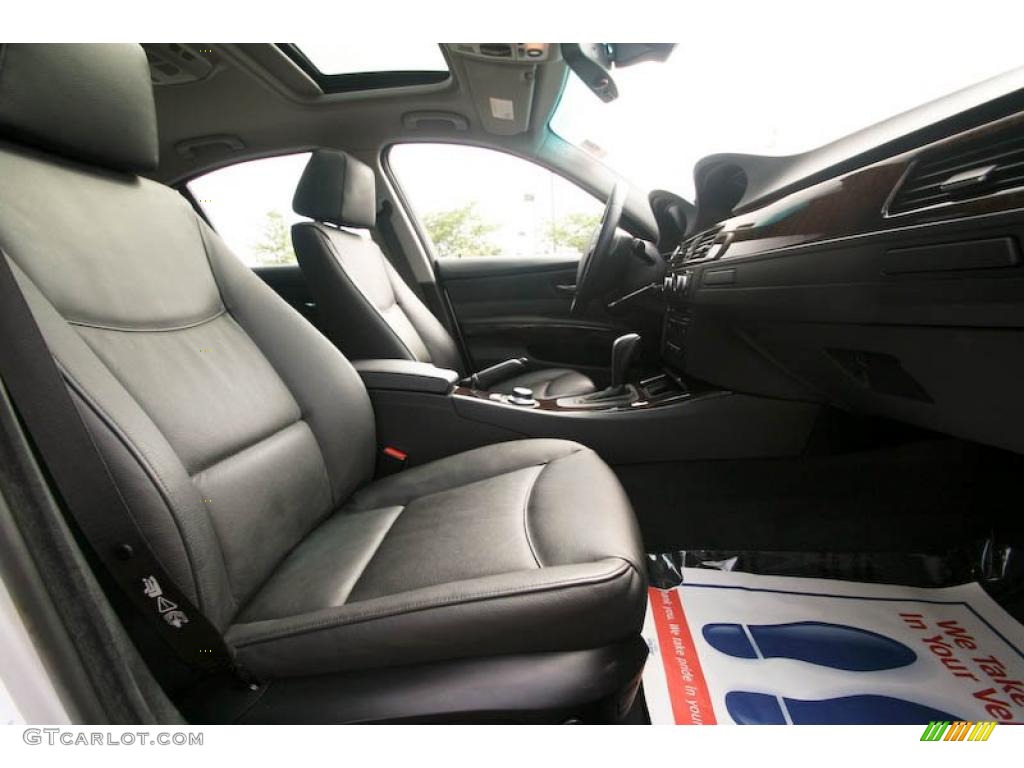 2007 3 Series 328xi Sedan - Titanium Silver Metallic / Black photo #18