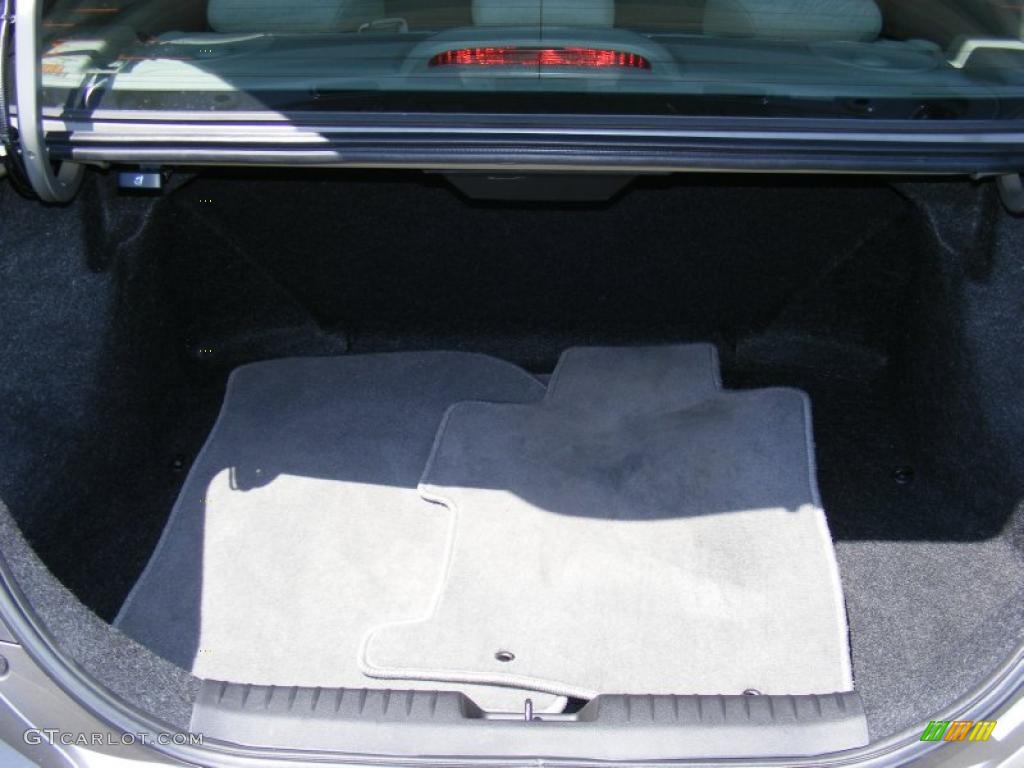 2007 Civic LX Coupe - Galaxy Gray Metallic / Gray photo #27