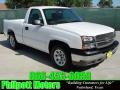 2005 Summit White Chevrolet Silverado 1500 Regular Cab  photo #1