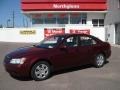 2010 Dark Cherry Red Hyundai Sonata GLS  photo #1