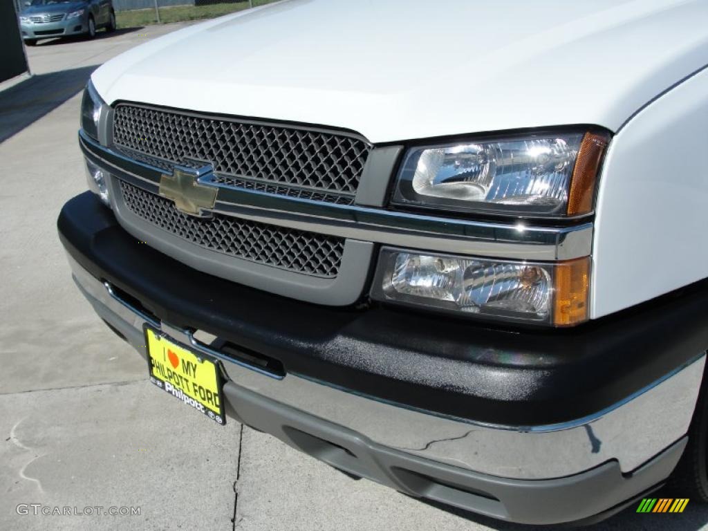 2005 Silverado 1500 Regular Cab - Summit White / Dark Charcoal photo #11