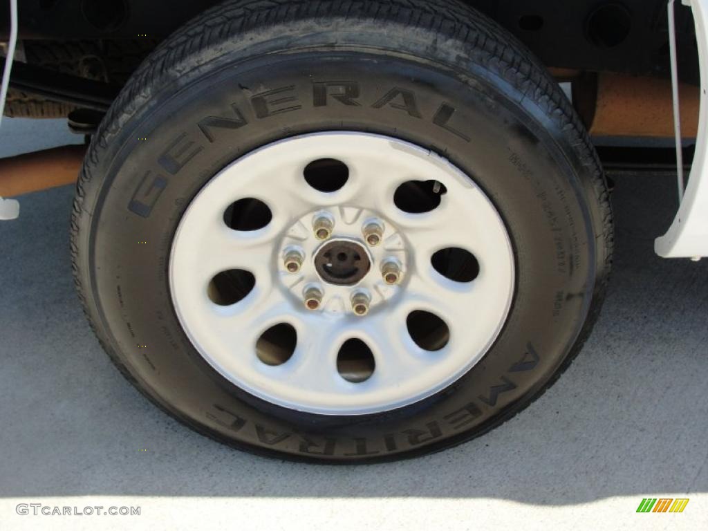 2005 Silverado 1500 Regular Cab - Summit White / Dark Charcoal photo #14