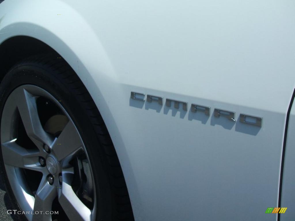 2010 Camaro LT/RS Coupe - Summit White / Black photo #9