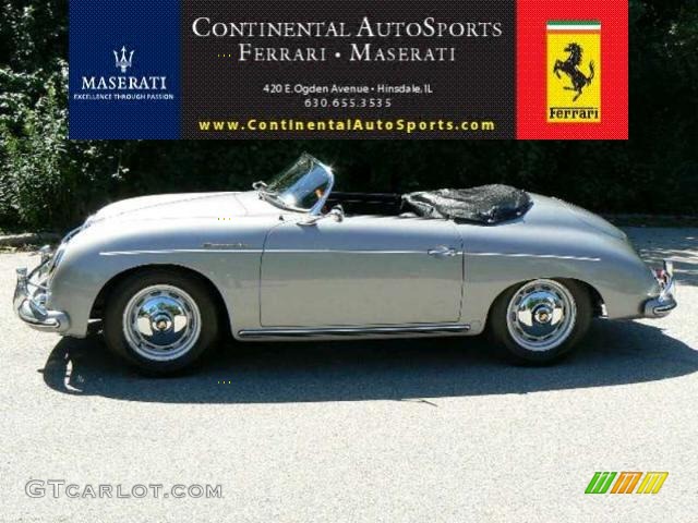 1958 356 1600 Speedster - Silver / Black photo #1