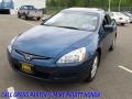 2005 Sapphire Blue Pearl Honda Accord EX V6 Coupe  photo #3