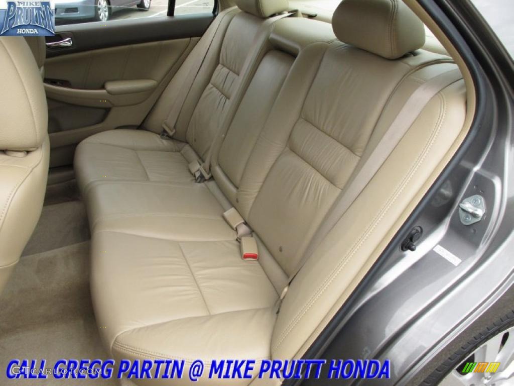 2007 Accord EX-L V6 Sedan - Carbon Bronze Pearl / Ivory photo #13