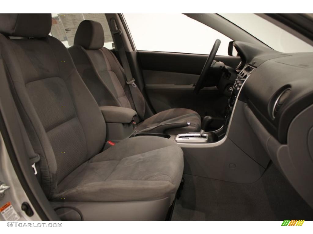 2007 MAZDA6 i Sport Sedan - Glacier Silver Metallic / Gray photo #17