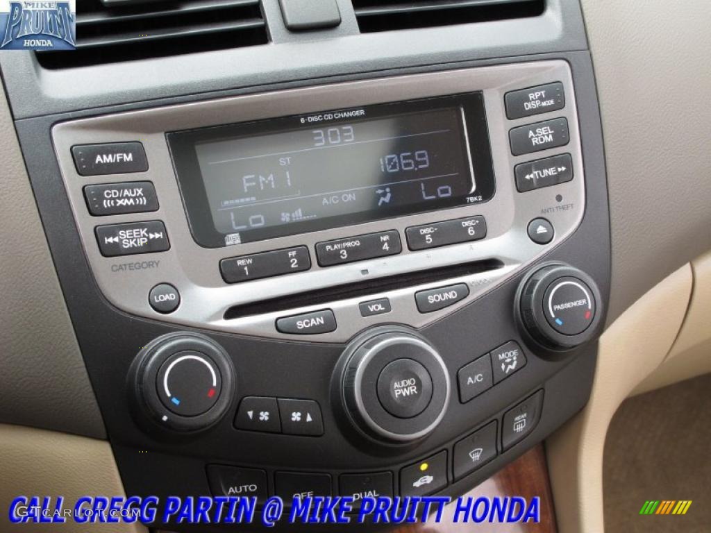 2007 Accord EX-L V6 Sedan - Carbon Bronze Pearl / Ivory photo #21