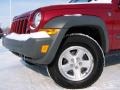 2005 Inferno Red Crystal Pearl Jeep Liberty CRD Sport 4x4  photo #2