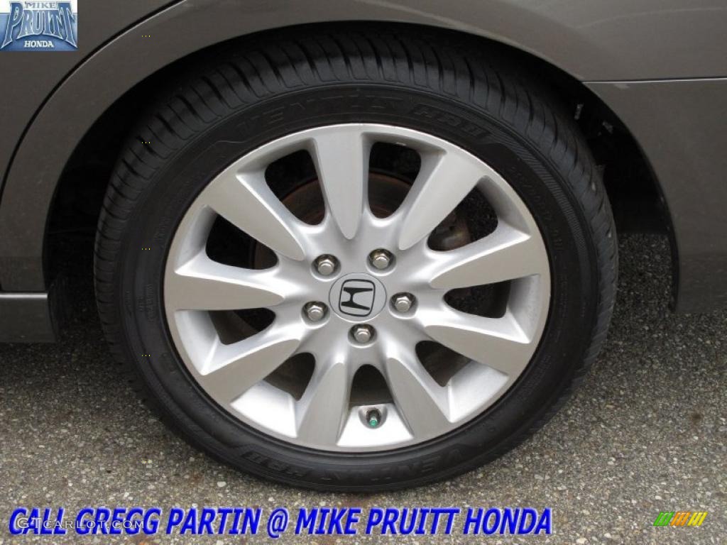 2007 Accord EX-L V6 Sedan - Carbon Bronze Pearl / Ivory photo #27