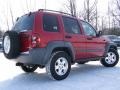 2005 Inferno Red Crystal Pearl Jeep Liberty CRD Sport 4x4  photo #4