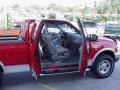 2002 Bright Red Ford F150 Lariat SuperCab 4x4  photo #20