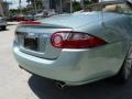 2007 Seafrost Metallic Jaguar XK XK8 Convertible  photo #7