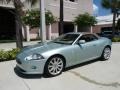 2007 Seafrost Metallic Jaguar XK XK8 Convertible  photo #13