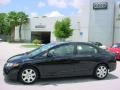 Nighthawk Black Pearl - Civic LX Sedan Photo No. 2