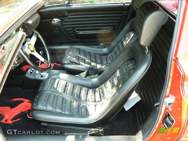 Black Interior 1974 Ferrari Dino 246 GTS Photo #3038324