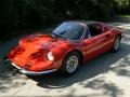 Front 3/4 View of 1974 Dino 246 GTS