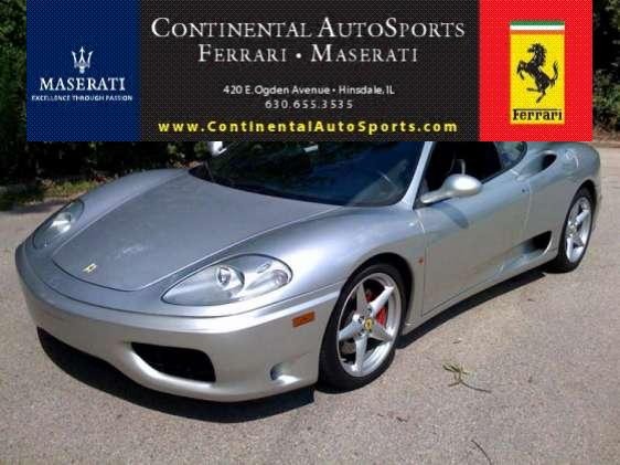 2000 360 Modena - Argento (Silver Metallic) / Nero photo #1