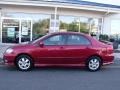 2007 Impulse Red Pearl Toyota Corolla S  photo #2