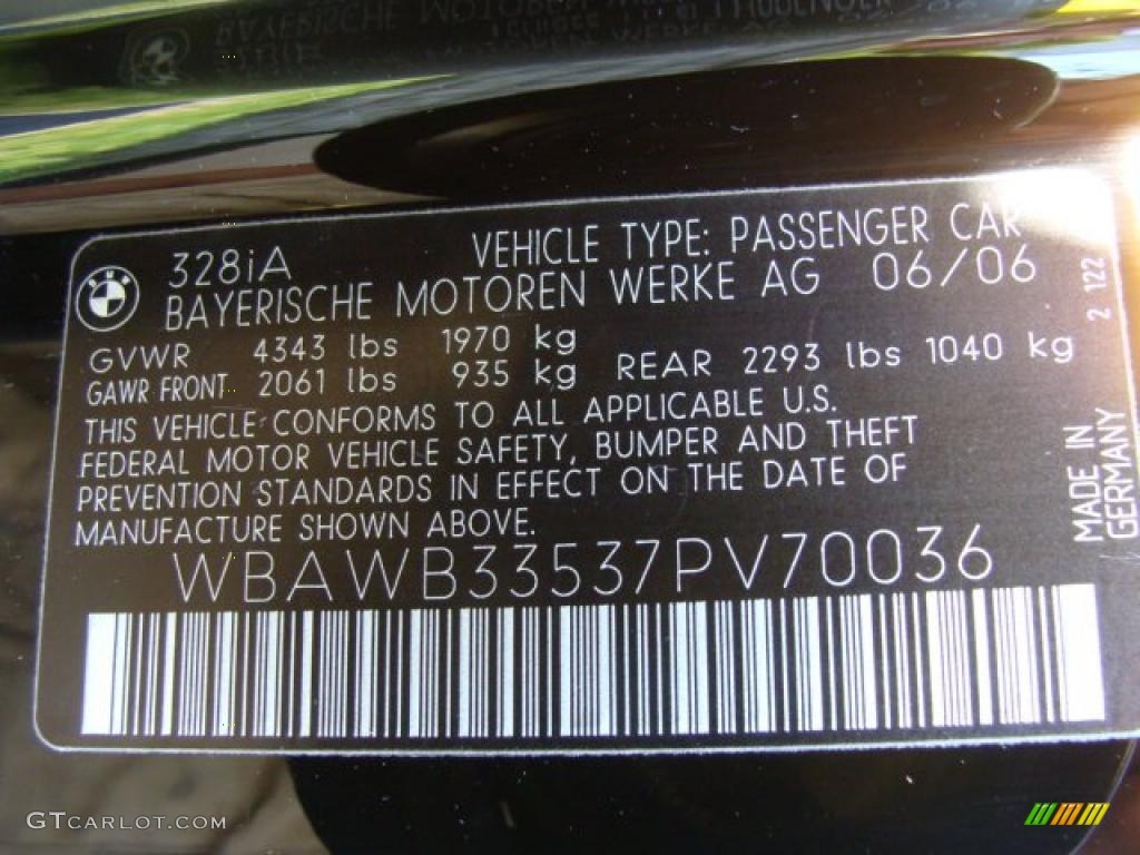 2007 3 Series 328i Coupe - Jet Black / Beige photo #15