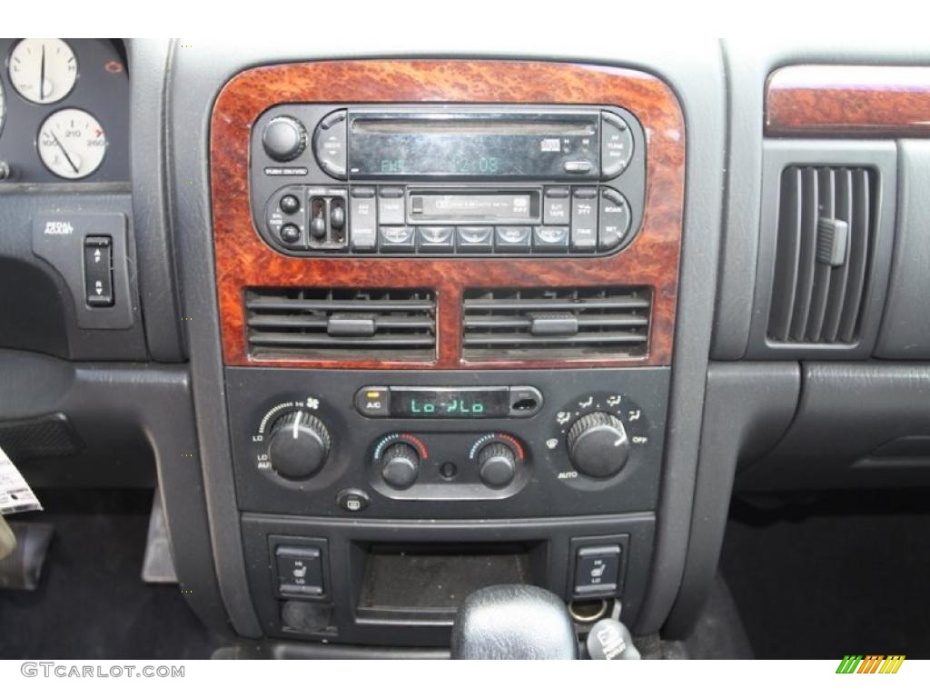 2003 Grand Cherokee Overland 4x4 - Graphite Metallic / Dark Slate Gray/Light Slate Gray photo #7