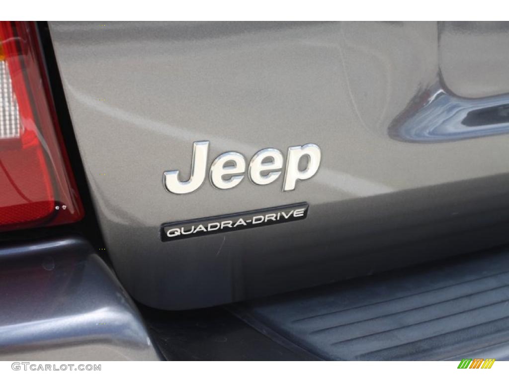 2003 Grand Cherokee Overland 4x4 - Graphite Metallic / Dark Slate Gray/Light Slate Gray photo #12