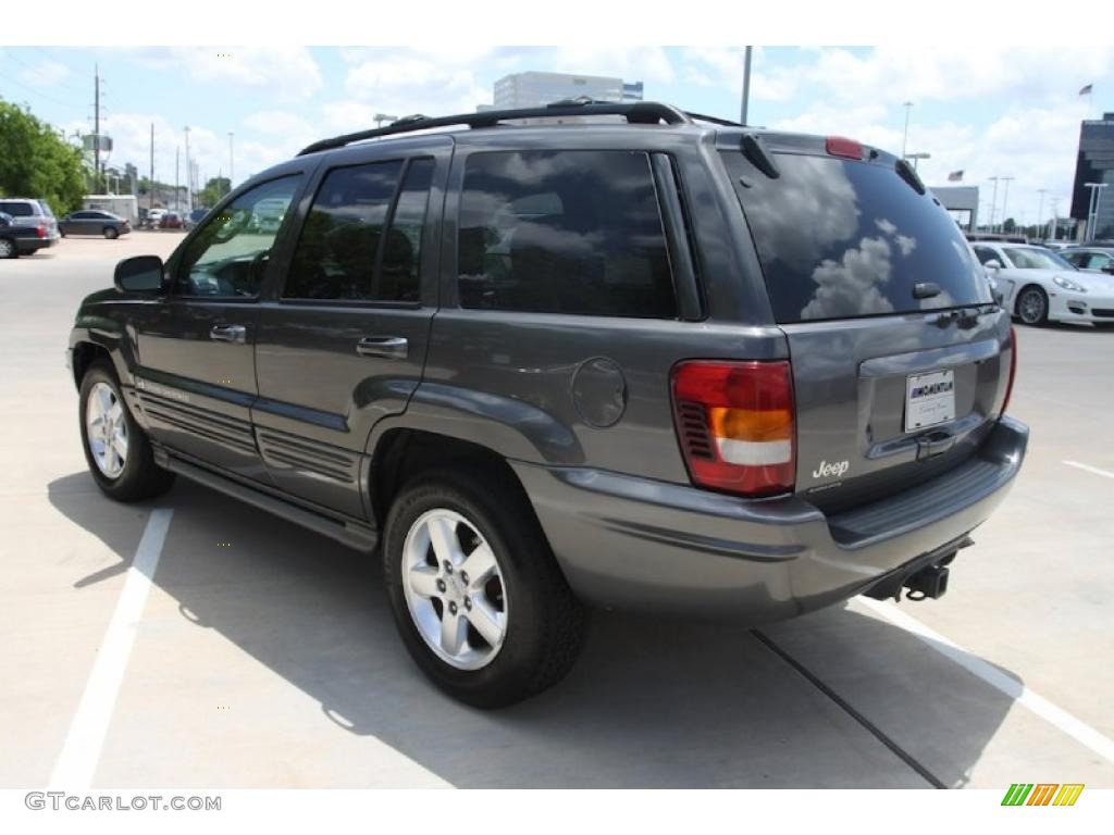 2003 Grand Cherokee Overland 4x4 - Graphite Metallic / Dark Slate Gray/Light Slate Gray photo #13