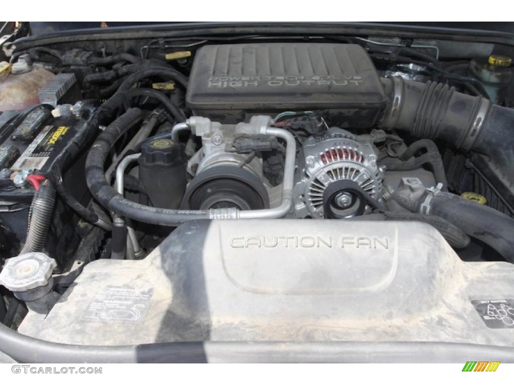 2003 Grand Cherokee Overland 4x4 - Graphite Metallic / Dark Slate Gray/Light Slate Gray photo #35