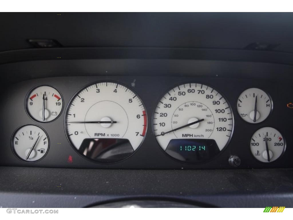 2003 Grand Cherokee Overland 4x4 - Graphite Metallic / Dark Slate Gray/Light Slate Gray photo #36