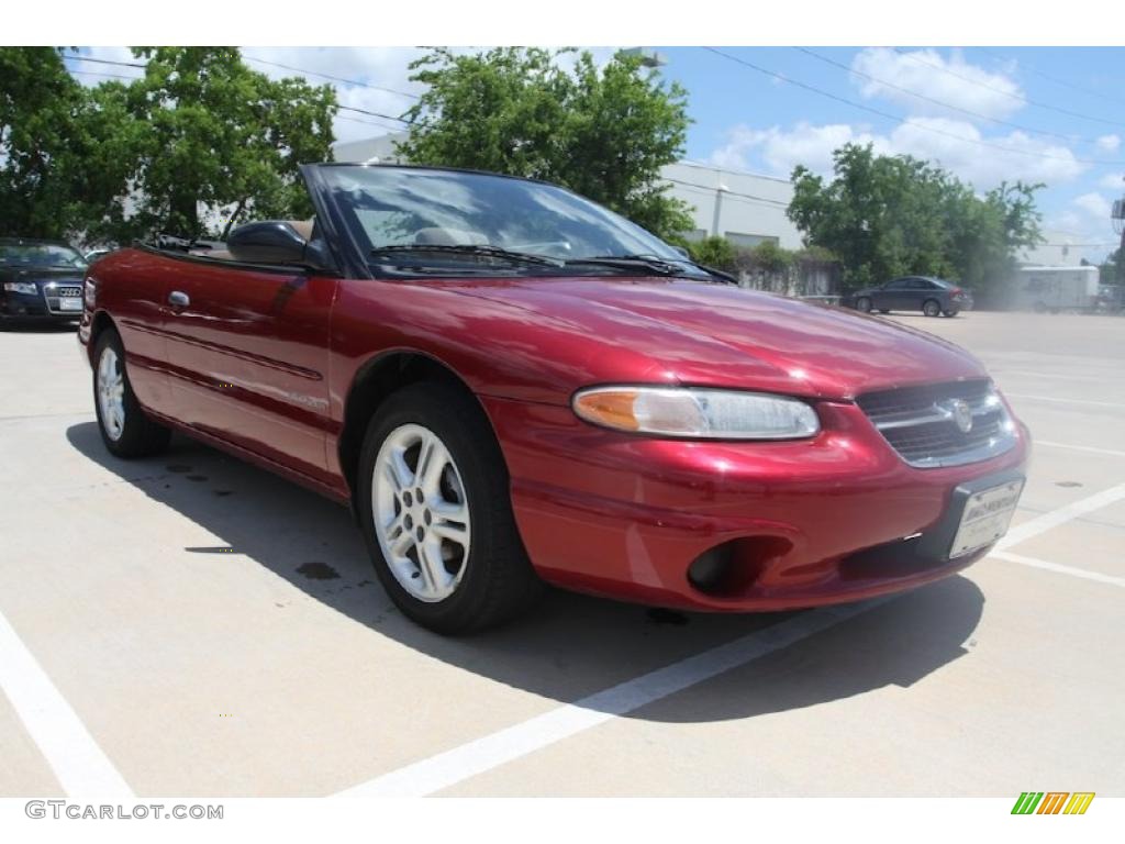 Radiant Fire Red Chrysler Sebring