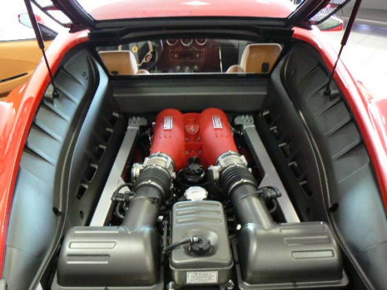 2007 F430 Coupe F1 - Rosso Corsa (Red) / Beige (Tan) photo #12