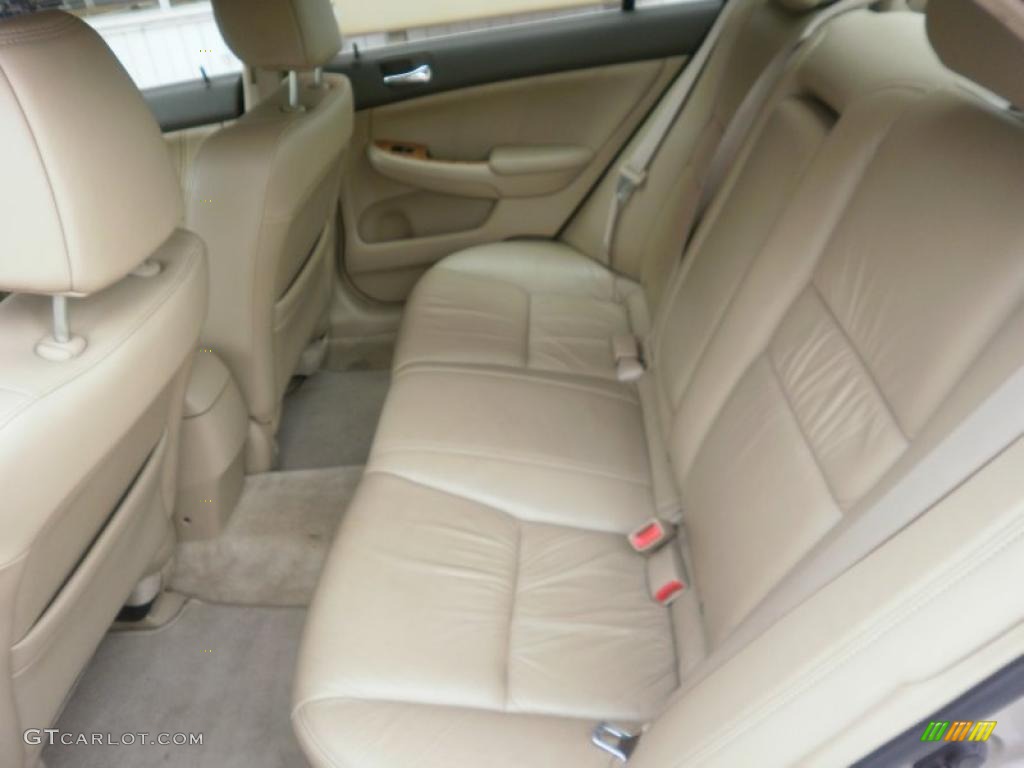 2003 Accord EX V6 Sedan - Desert Mist Metallic / Ivory photo #2