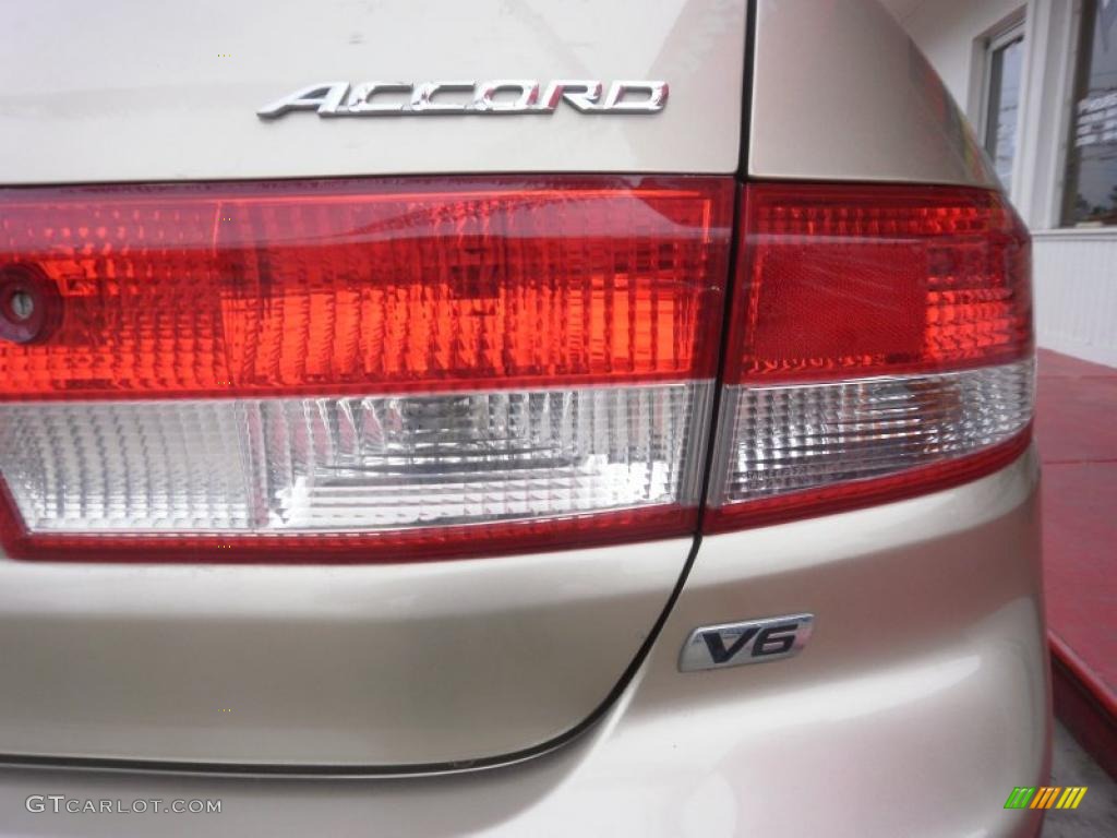 2003 Accord EX V6 Sedan - Desert Mist Metallic / Ivory photo #13