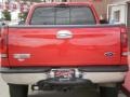 2005 Red Ford F350 Super Duty Lariat SuperCab 4x4  photo #9