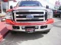 2005 Red Ford F350 Super Duty Lariat SuperCab 4x4  photo #15