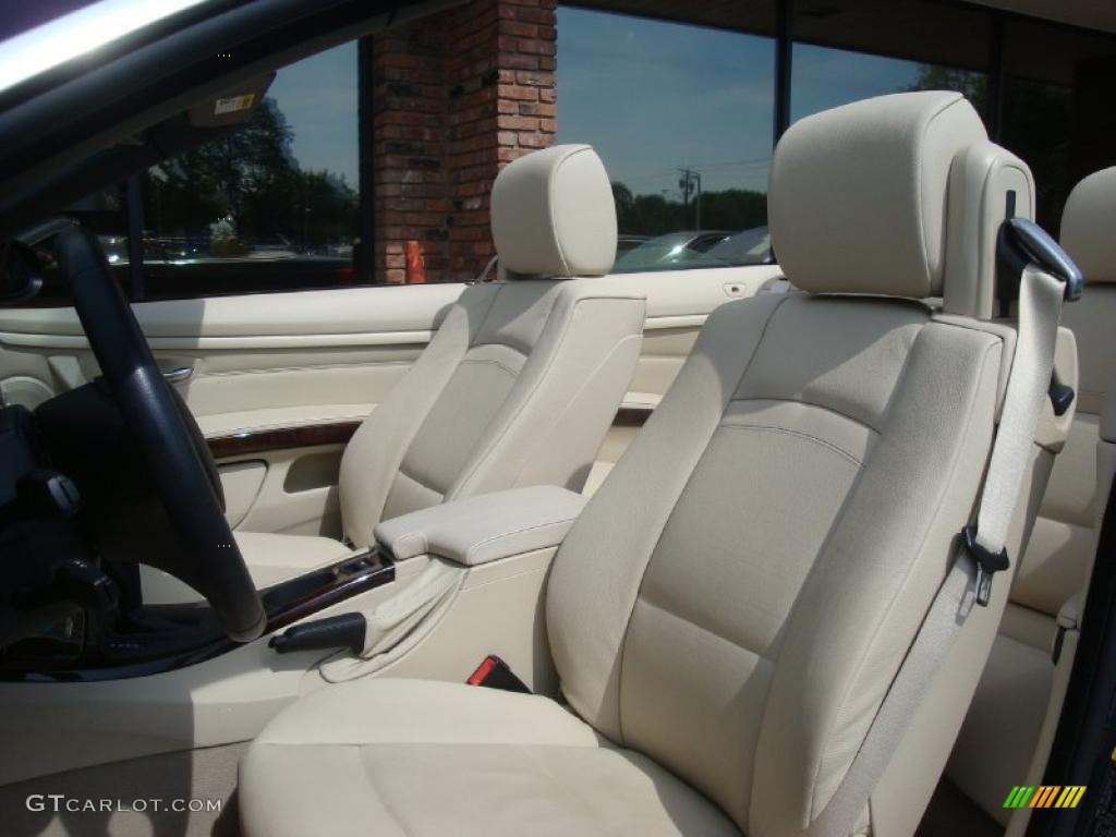2007 3 Series 328i Convertible - Monaco Blue Metallic / Cream Beige photo #11