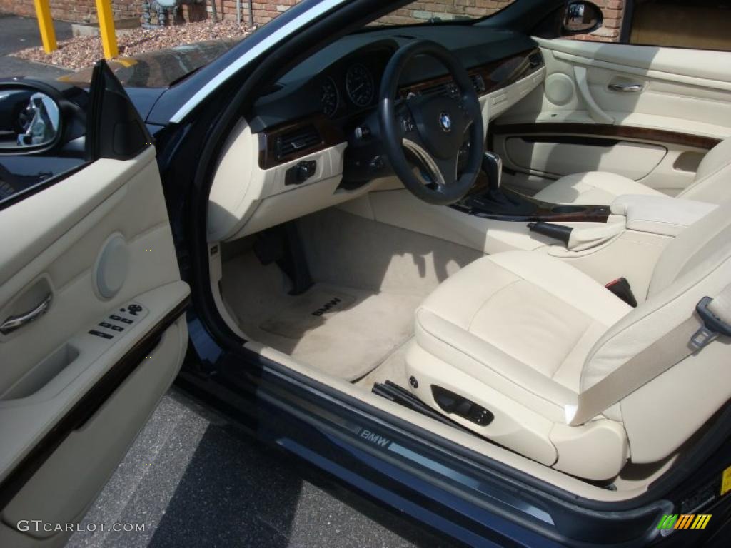 2007 3 Series 328i Convertible - Monaco Blue Metallic / Cream Beige photo #12