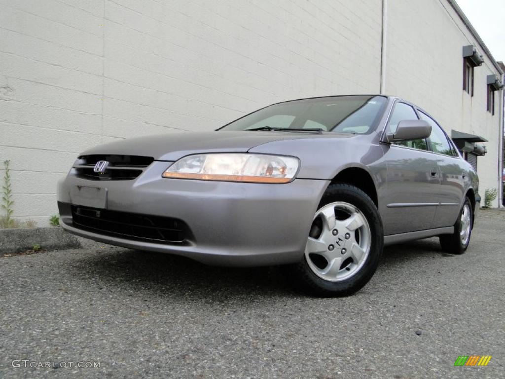 2000 Accord EX Sedan - Signet Silver Metallic / Quartz photo #1