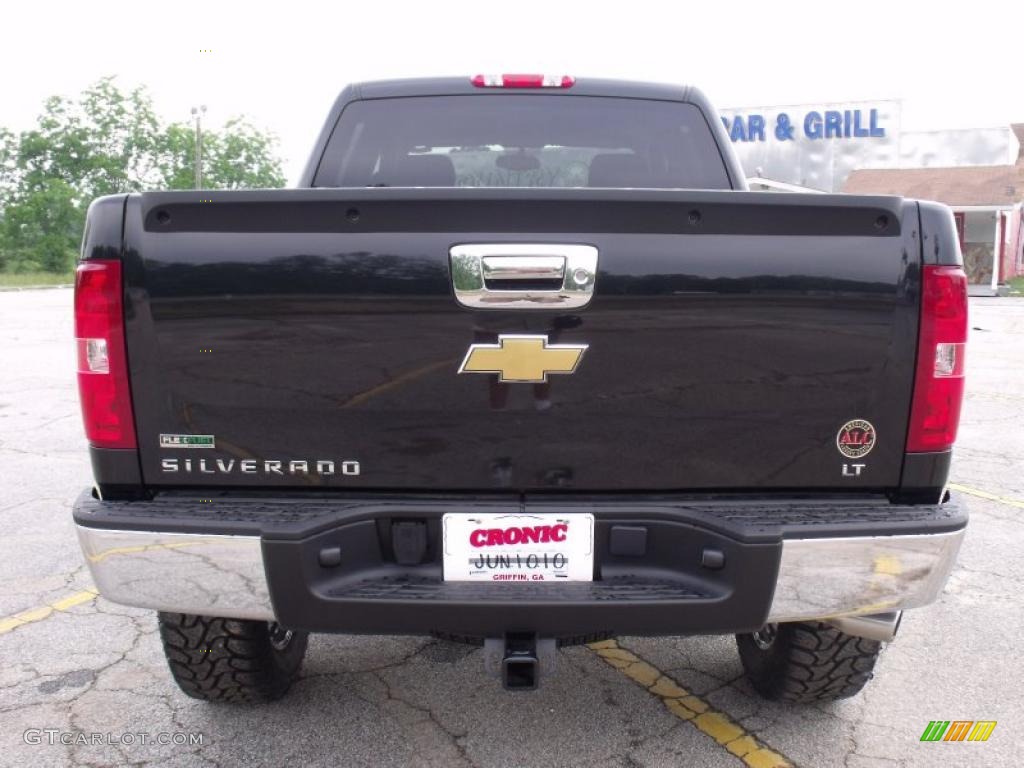 2010 Silverado 1500 LT Z92 Crew Cab 4x4 - Black / Ebony photo #4