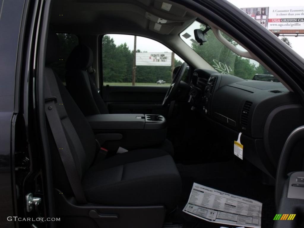 2010 Silverado 1500 LT Z92 Crew Cab 4x4 - Black / Ebony photo #14